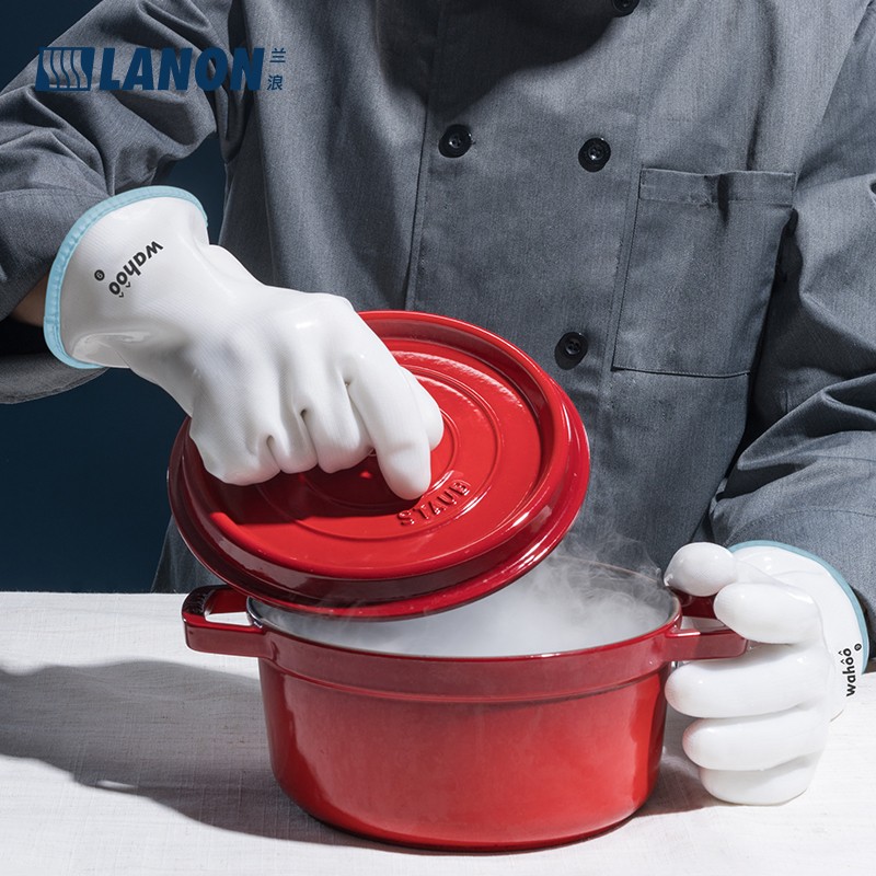 LANON蘭浪WS11液態(tài)硅膠耐高溫手套圖片2