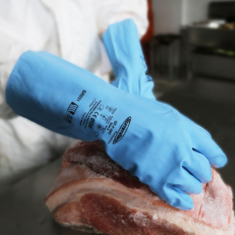 LANON蘭浪SR031食品級(jí)耐酸堿丁腈手套圖片3 LANON蘭浪SR031食品級(jí)耐酸堿丁腈手套圖片3
