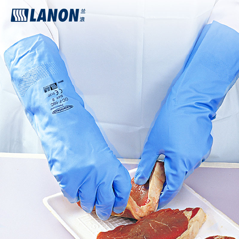 LANON蘭浪SR021食品級耐酸堿丁腈手套圖片2 LANON蘭浪SR021食品級耐酸堿丁腈手套圖片2