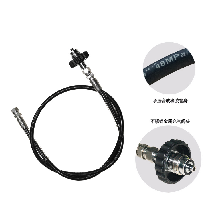 海固CQ100-RG+JT/L空氣呼吸器壓縮機(jī)專用充氣軟管圖片1