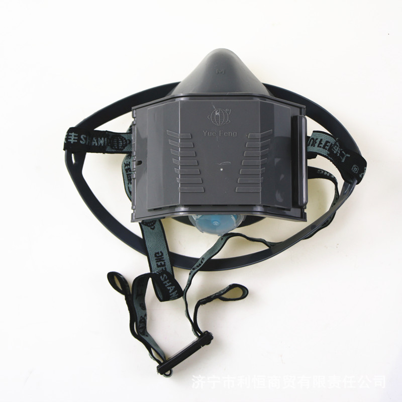 地球3300 PVC單濾盒半面罩防毒面具圖片1 地球3300 PVC單濾盒半面罩防毒面具圖片1