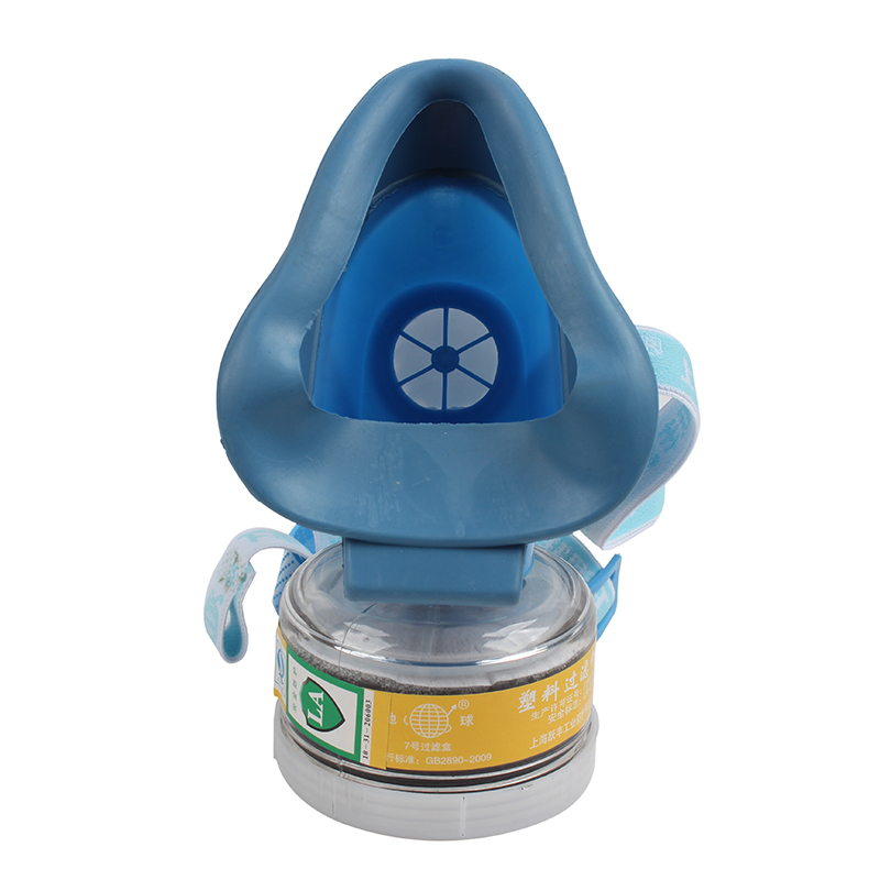 地球2596-7橡膠半面罩防毒面具圖片5