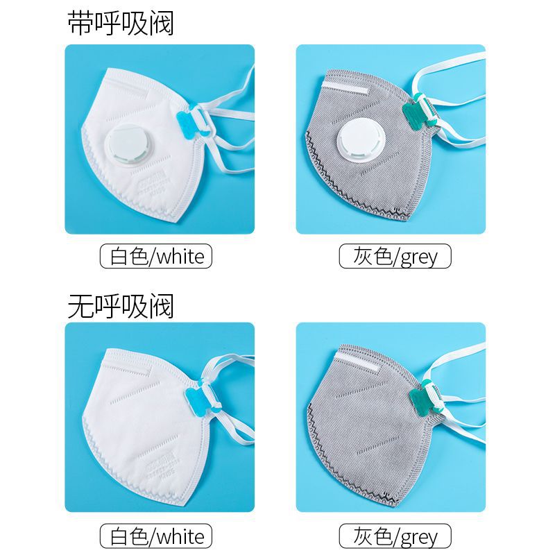 朝霞折疊頭戴式帶閥KN95防塵口罩圖片3 朝霞折疊頭戴式帶閥KN95防塵口罩圖片3