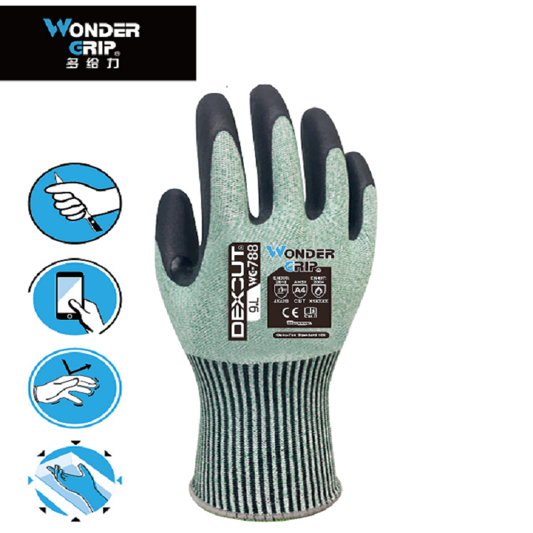 多給力WG-788可觸屏五級防割手套圖片2 多給力WG-788可觸屏五級防割手套圖片2