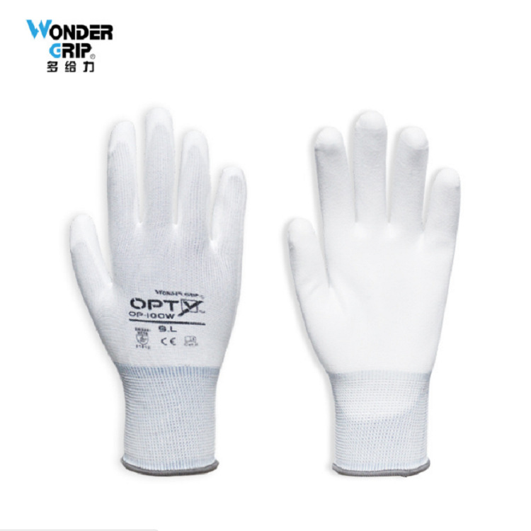 多給力OP-100G PU灰色涂層防滑勞保手套圖片1 多給力OP-100G PU灰色涂層防滑勞保手套圖片1