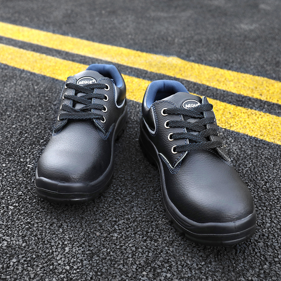 羿科60725103玻纖頭絕緣黑色低幫非金屬安全鞋圖片4 羿科60725103玻纖頭絕緣黑色低幫非金屬安全鞋圖片4