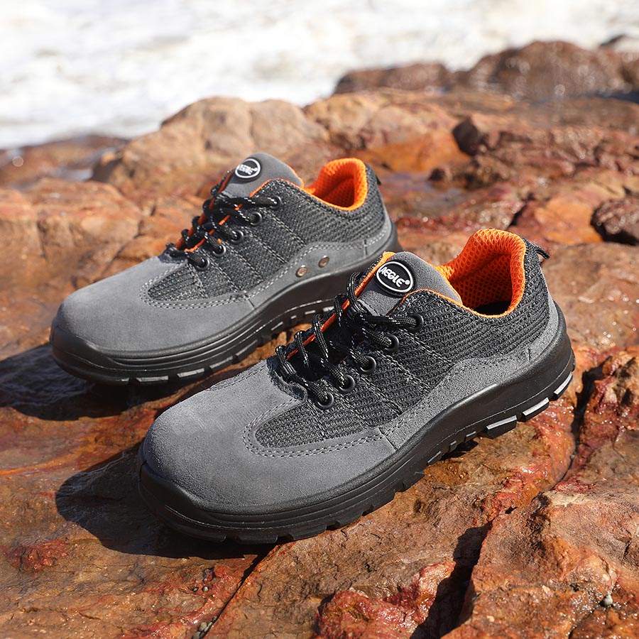 羿科60725107鋼頭防靜電灰色低幫安全鞋圖片3 羿科60725107鋼頭防靜電灰色低幫安全鞋圖片3