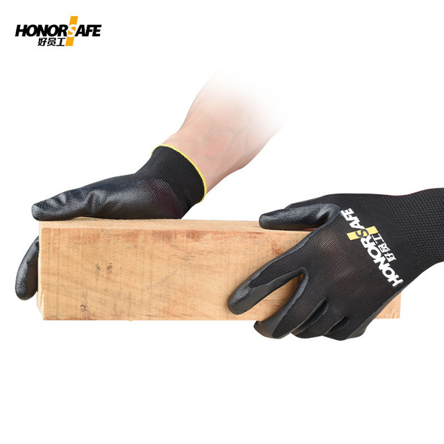 好員工N305耐摩耐油丁腈涂層勞保手套圖片4 好員工N305耐摩耐油丁腈涂層勞保手套圖片4