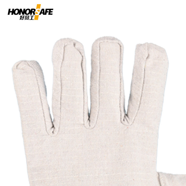 好員工DH901電焊防護(hù)帆布手套圖片1