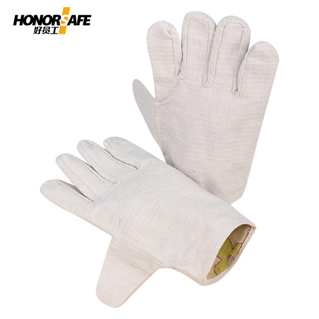 好員工DH901電焊防護(hù)帆布手套圖片2
