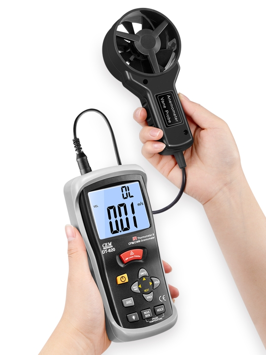 華盛昌DT-620多功能便攜手持式風速儀圖片1 華盛昌DT-620多功能便攜手持式風速儀圖片1