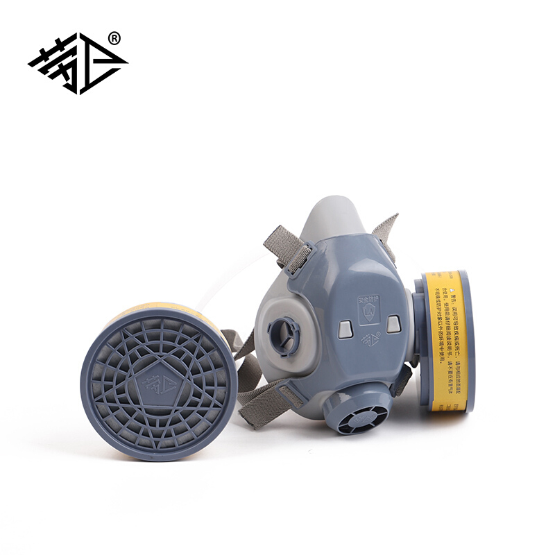 勞衛(wèi)101A-7雙濾盒半面罩防毒面具圖片3 勞衛(wèi)101A-7雙濾盒半面罩防毒面具圖片3