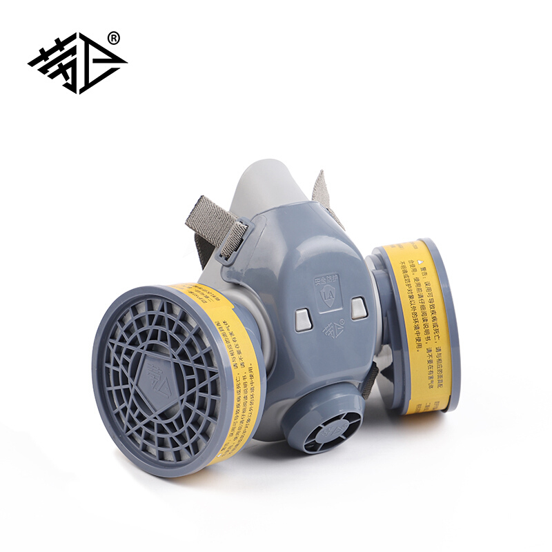 勞衛(wèi)101A-7雙濾盒半面罩防毒面具圖片4 勞衛(wèi)101A-7雙濾盒半面罩防毒面具圖片4