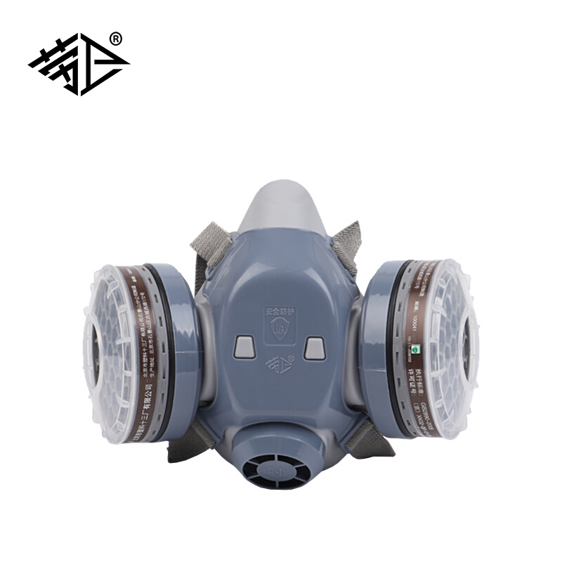 勞衛(wèi)101A-3雙濾盒半面罩防毒面具圖片2 勞衛(wèi)101A-3雙濾盒半面罩防毒面具圖片2