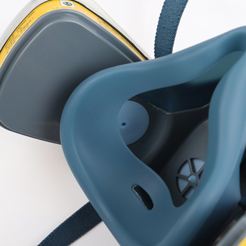 勞衛(wèi)101F-7雙濾盒半面罩防毒面具圖片4 勞衛(wèi)101F-7雙濾盒半面罩防毒面具圖片4