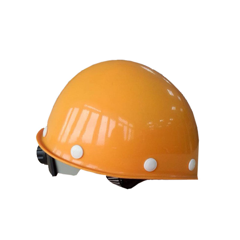 桉葉AY9102H玻璃鋼黃色安全帽圖片1 桉葉AY9102H玻璃鋼黃色安全帽圖片1
