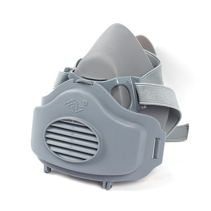 勞衛(wèi)8200單濾盒半面罩防塵面具圖片2
