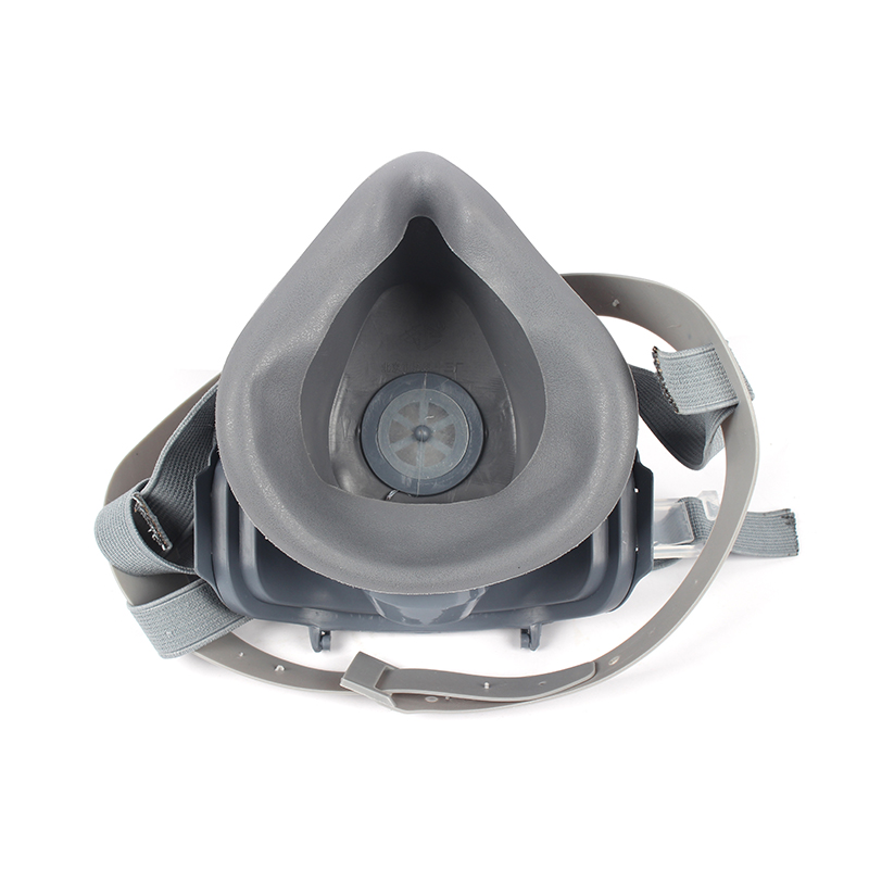 勞衛(wèi)8200單濾盒半面罩防塵面具圖片4