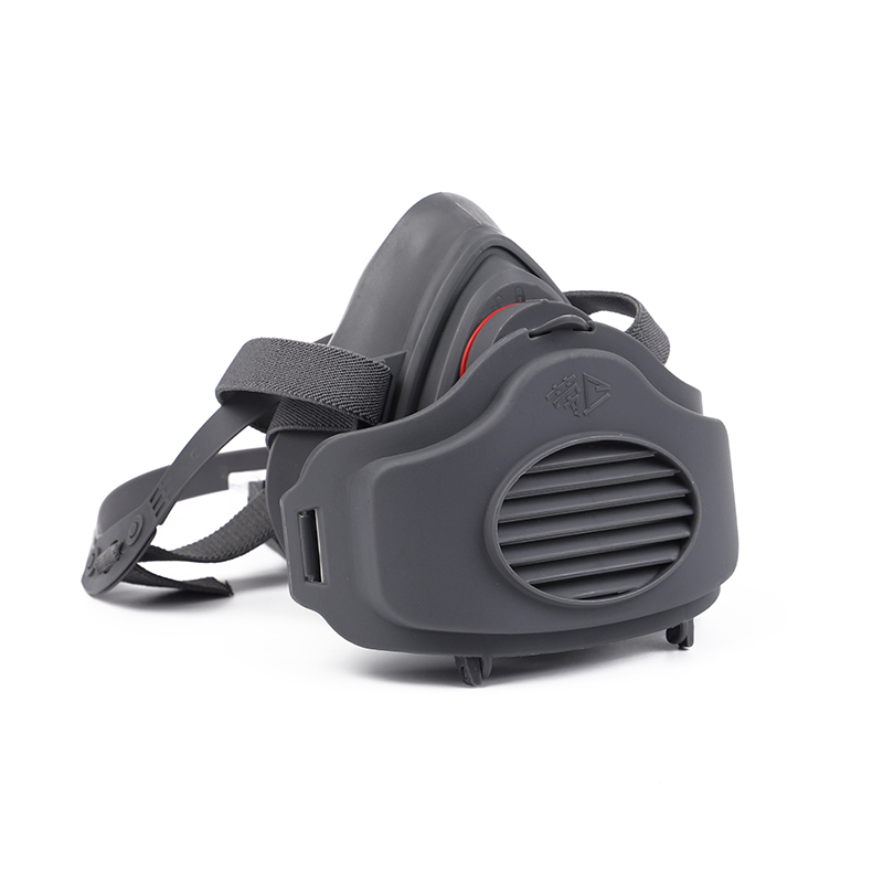 勞衛(wèi)7200單濾盒半面罩防塵面具圖片1