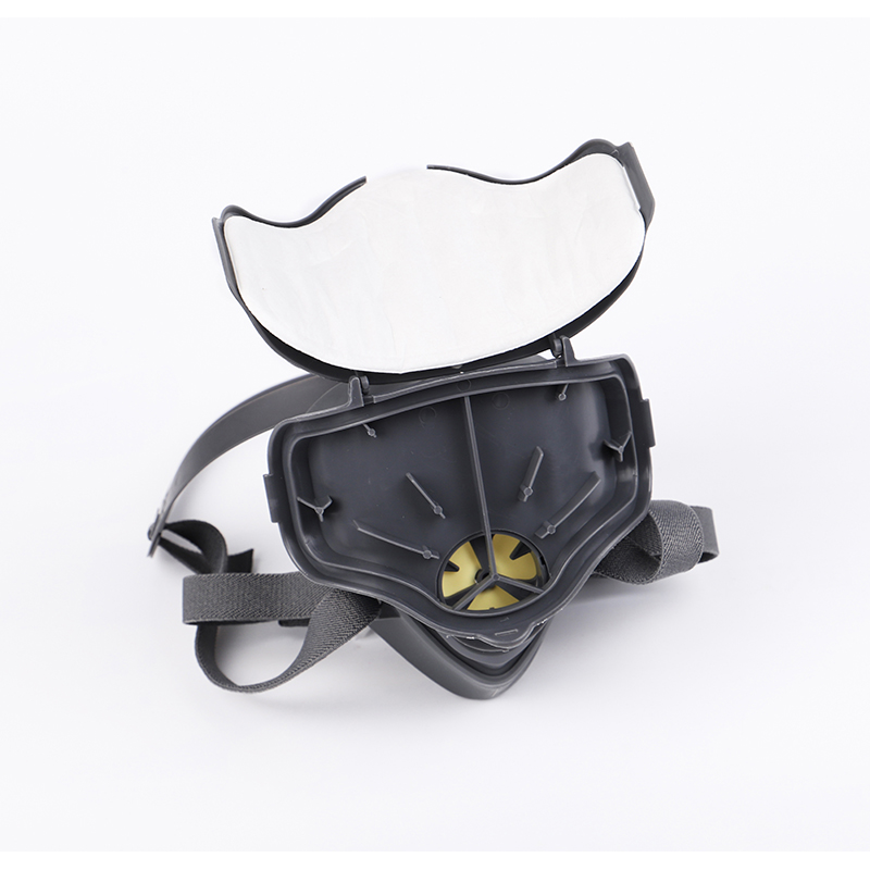 勞衛(wèi)7200單濾盒半面罩防塵面具圖片3