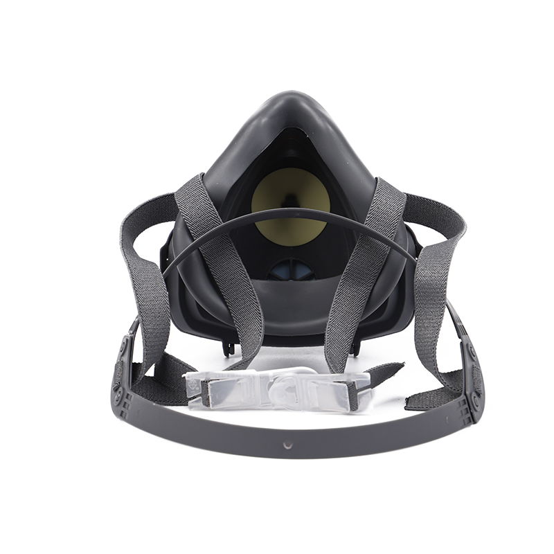 勞衛(wèi)7200單濾盒半面罩防塵面具圖片2