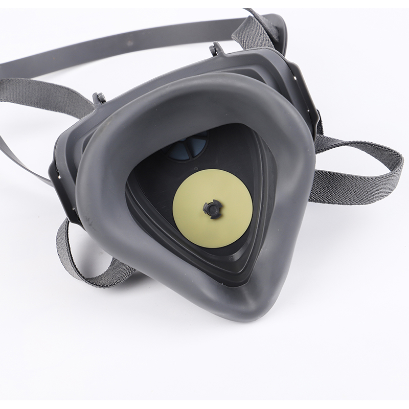 勞衛(wèi)7200單濾盒半面罩防塵面具圖片4