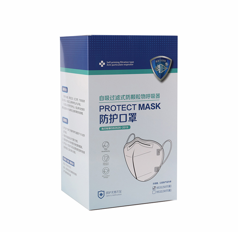 勞衛(wèi)9531折疊式防塵口罩圖片4