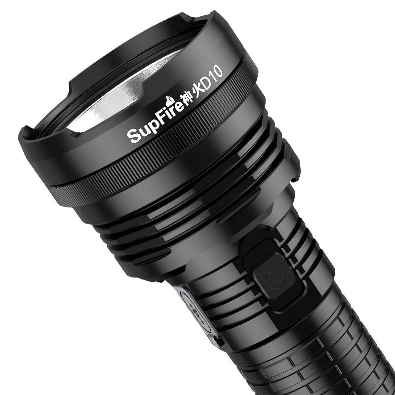 神火D10 18W大容量高亮登山強光手電筒圖片1 神火D10 18W大容量高亮登山強光手電筒圖片1
