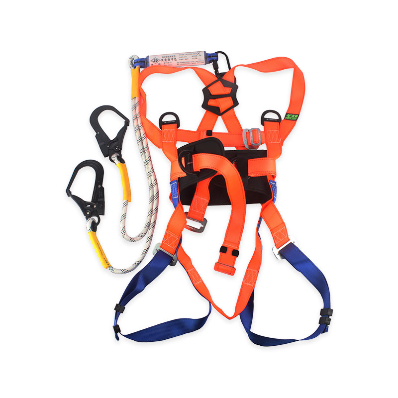建鋼680801全身式雙鉤安全帶套裝圖片1 建鋼680801全身式雙鉤安全帶套裝圖片1