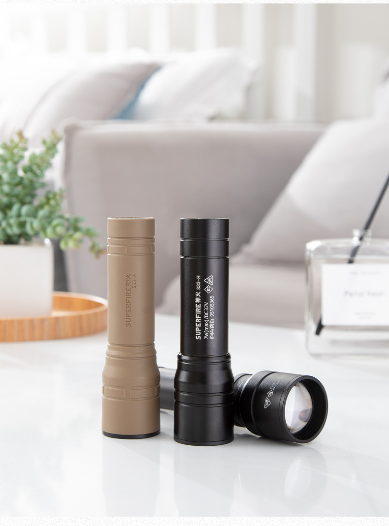 神火S33-AX手持便攜強(qiáng)光手電筒圖片2