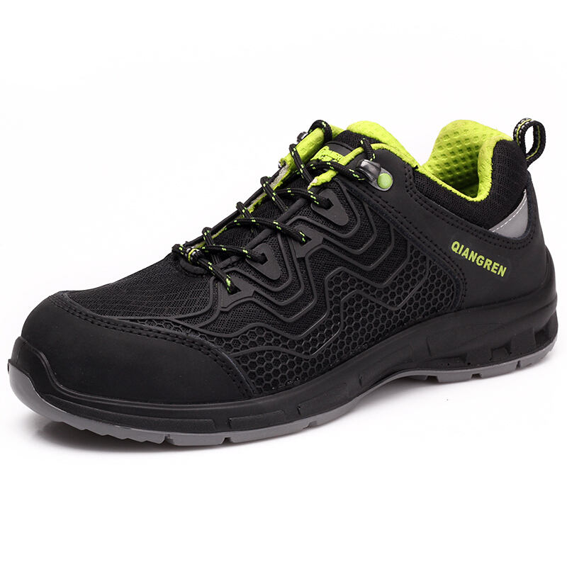 強(qiáng)人HY1651防砸防刺穿透氣勞保鞋圖片1