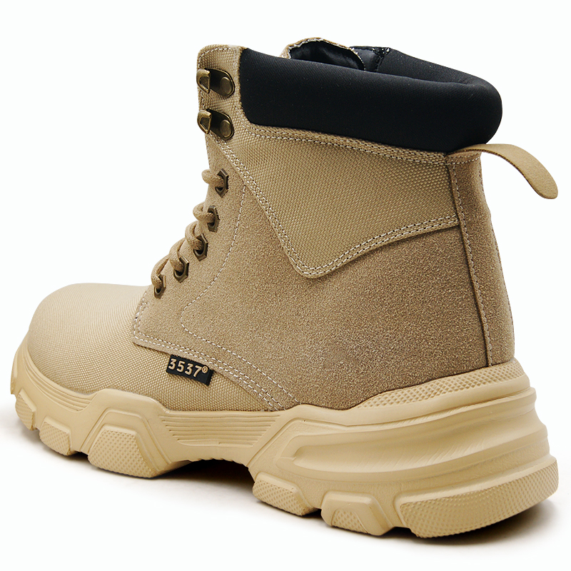 3537高腰戰(zhàn)狼輕便防臭透氣耐磨勞保鞋圖片1