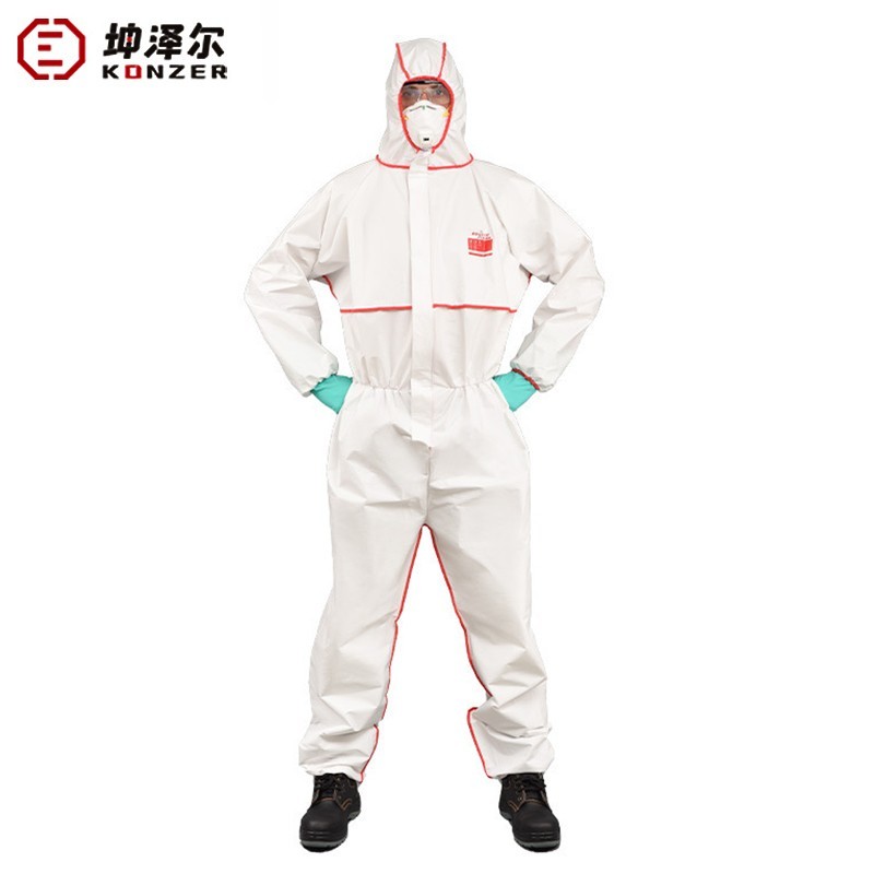 坤澤爾K2000B白色連帽防護(hù)服圖片4 坤澤爾K2000B白色連帽防護(hù)服圖片4