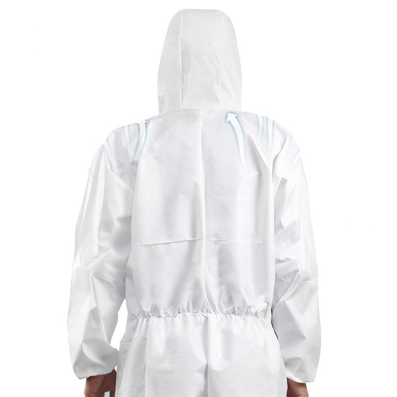 坤澤爾K500輕型白色連體防護(hù)服圖片3