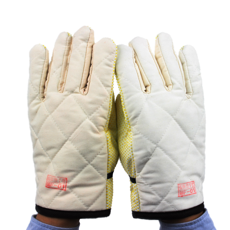 漂牌MF-01加厚棉帆布點(diǎn)塑防滑手套圖片2