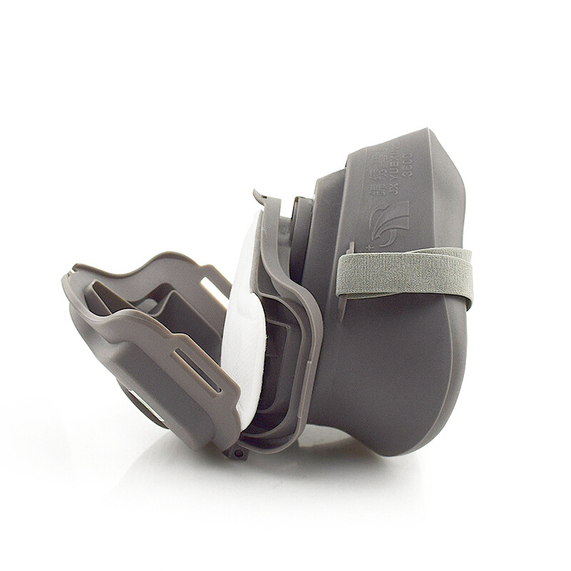 錦繡粵興3600橡膠單濾盒半面罩防毒面具圖片2 錦繡粵興3600橡膠單濾盒半面罩防毒面具圖片2