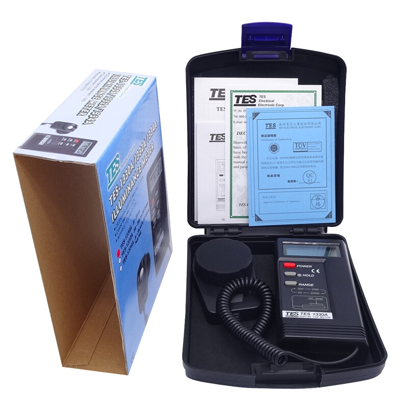 泰仕TES TES-1330A數(shù)字式照度計圖片3 泰仕TES TES-1330A數(shù)字式照度計圖片3