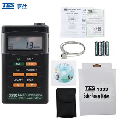 臺(tái)灣泰仕TES-1333R太陽(yáng)能功率表圖片2