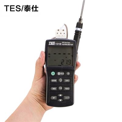 臺(tái)灣泰仕TES-1318白金電阻溫度表圖片2