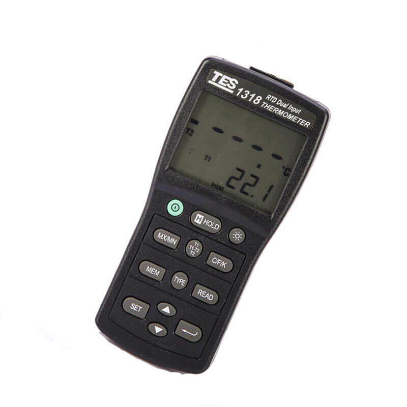 臺(tái)灣泰仕TES-1318白金電阻溫度表圖片1