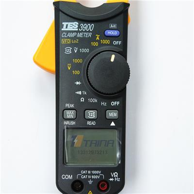 臺(tái)灣泰仕TES-3900數(shù)字鉗形表圖片3 臺(tái)灣泰仕TES-3900數(shù)字鉗形表圖片3