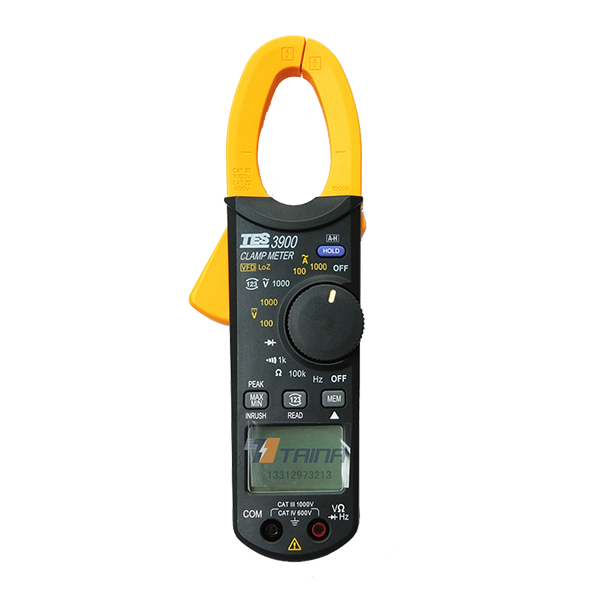 臺(tái)灣泰仕TES-3900數(shù)字鉗形表圖片1 臺(tái)灣泰仕TES-3900數(shù)字鉗形表圖片1