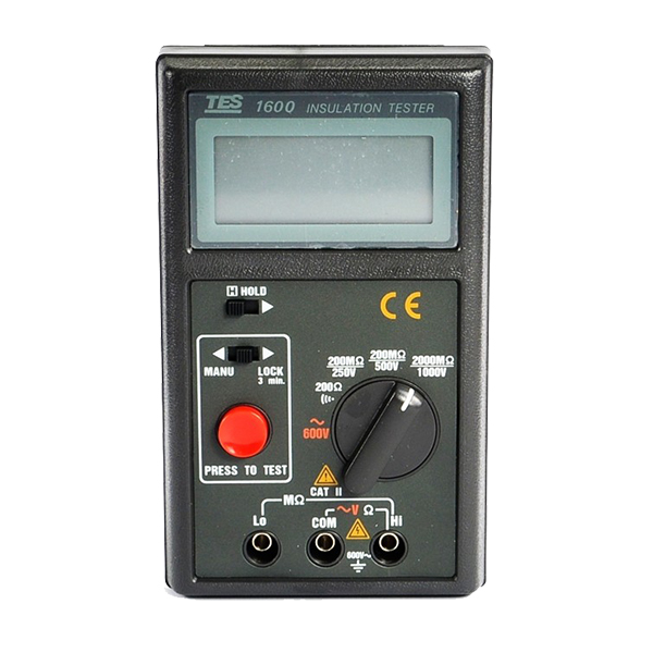 臺(tái)灣泰仕TES-1600數(shù)字式絕緣測(cè)試器圖片1