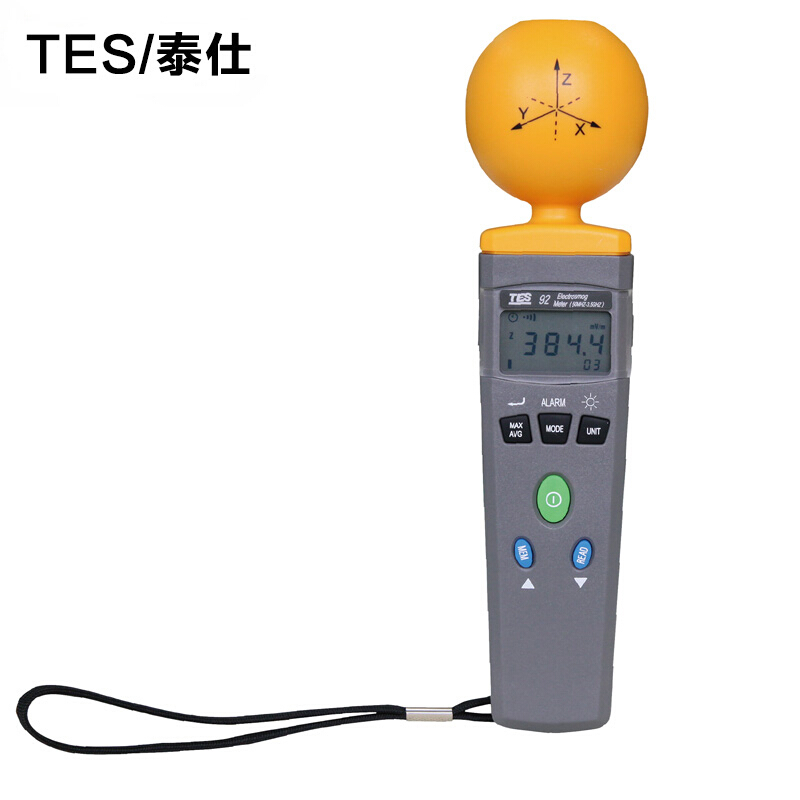 臺(tái)灣泰仕TES-92高頻電磁波測(cè)試計(jì)圖片3 臺(tái)灣泰仕TES-92高頻電磁波測(cè)試計(jì)圖片3