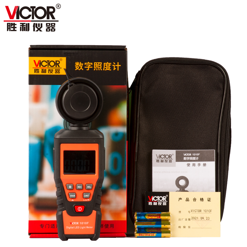 勝利儀器1010F數(shù)字式照度計圖片2 勝利儀器1010F數(shù)字式照度計圖片2