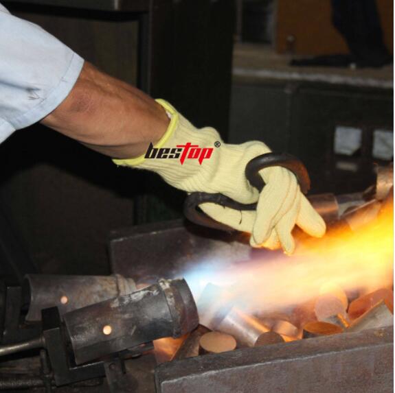 bestop倍護(hù)B4035芳綸阻燃防割耐高溫手套圖片3