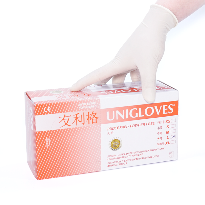 友利格經(jīng)典CLASSICAL CP手工工藝加厚款一次性高品質(zhì)無粉乳膠檢查手套圖片2 友利格經(jīng)典CLASSICAL CP手工工藝加厚款一次性高品質(zhì)無粉乳膠檢查手套圖片2