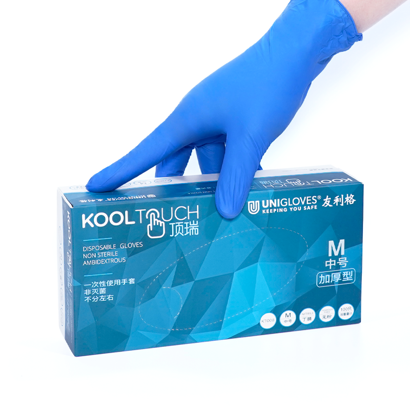 友利格頂瑞KOOLTOUCH KT008一次性無(wú)粉丁腈手套圖片2