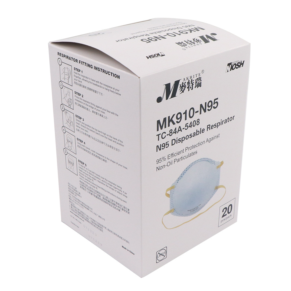 麥特瑞MK910-N95杯狀防塵口罩圖片3