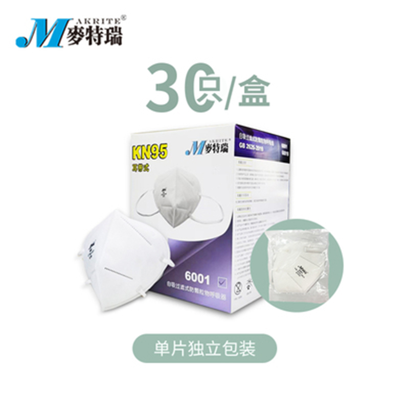 麥特瑞6001B KN95黑色耳帶式防塵口罩圖片3 麥特瑞6001B KN95黑色耳帶式防塵口罩圖片3